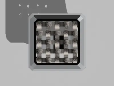 Knitting ring 3D model