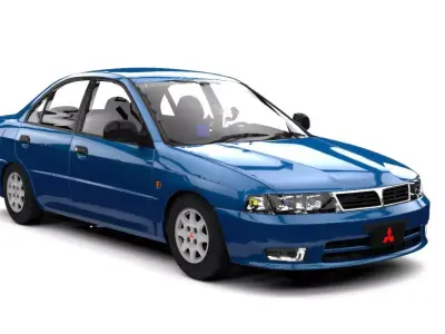 MITSUBISHI SIGNO MK4  Low-poly 3D model