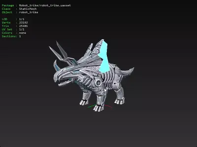 Three for the Price of One Triceratops ARK Survival 3D print model