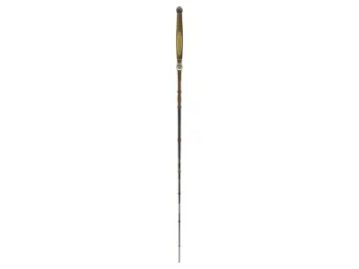 Medieval Male Long Sword and Scabbard Low-poly 3D model