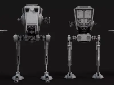 AT-ST 3D model