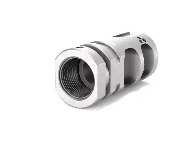 Aero Precision VG6 Gamma 556 Muzzle Brake  Low-poly 3D model