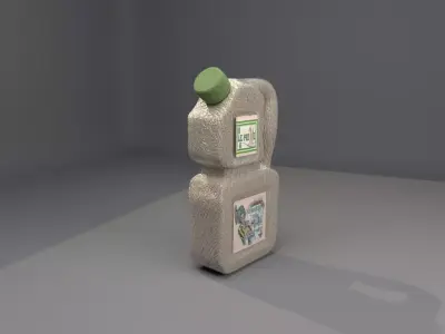 plastic bottle 3D model order