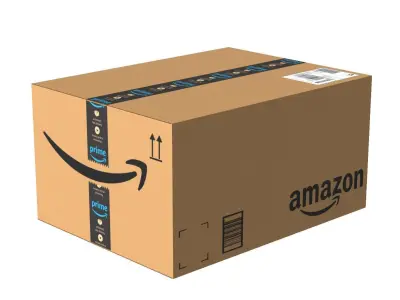 Amazon Box 2E PBR 06 Low-poly 3D model