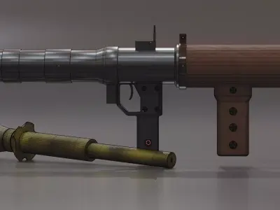 RPG-7 Free low-poly 3D model purchase