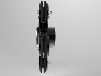 free-running wheel design Free 3D model