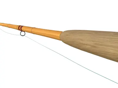 Fishing rod 3D model purchase
