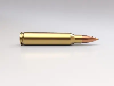223 cartridge 3D model
