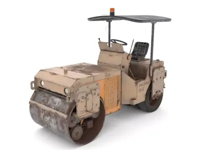 Construction roller MUC30W 3D model