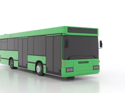 Mercedes-Benz O405NKF Low Low-poly 3D model