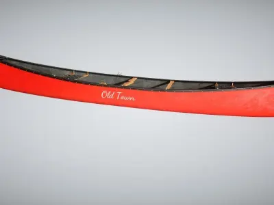 Canoe 3D model