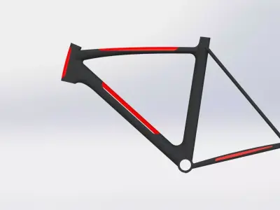 Bike Frame 3D model purchase