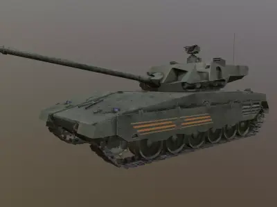 T14 - Armata Green 3D model