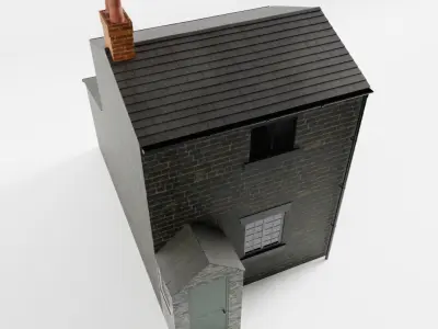 British Row Home 05 3D model