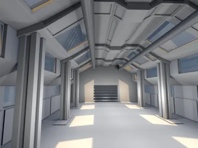Warehouse 3D model 16