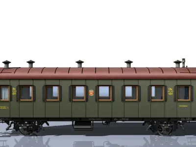 suburban wagon 3D model