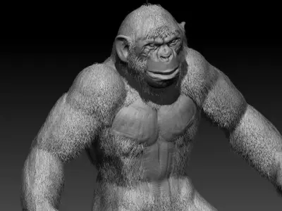 monkey gorilla Free 3D model