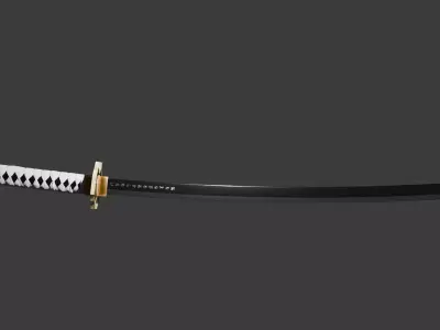 Katana 3D model 8
