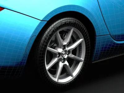Mazda MX 5 Arctic 2020 wheel 3D model