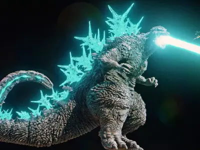 Godzilla Minus One Free 3D model