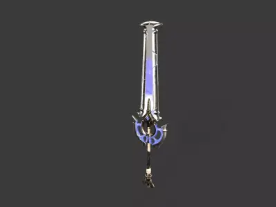Great Sword  06 Low-poly 3D model