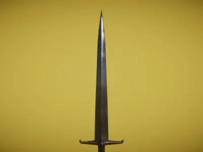Real World - Medieval Swords Low-poly 3D model