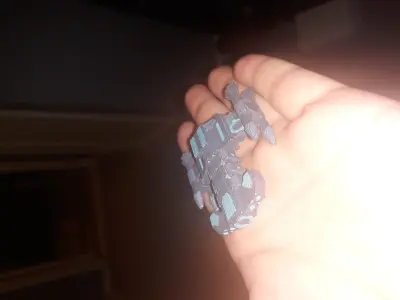 Terran battlecruiser  3D print model