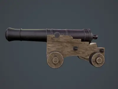 Cannon Ship  3D model