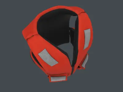 Lifejacket basic offshore 3D model