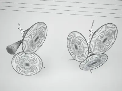 TOM DIXON CONE STANDING LIGHT 3D model