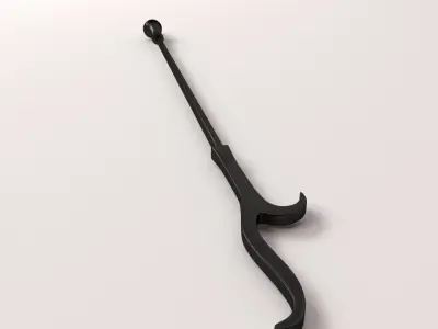 Fire Poker 3D model