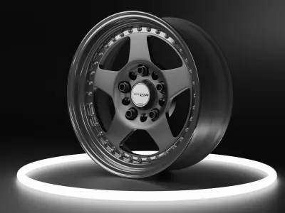WORK MEISTER CR01-R Low-poly 3D model