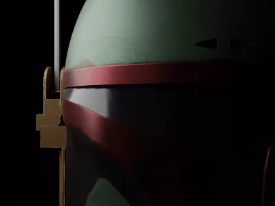 Boba Fett Helmet  Free 3D model