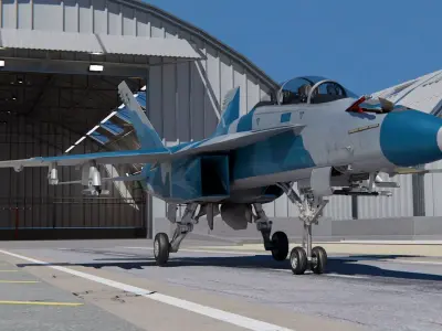 Boeing FA-18EF Super Hornet 3D model