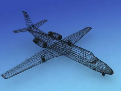 Falcon3D Citation V C560 F03 3D model