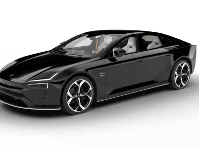 Polestar 5 2026 3d model 3D model