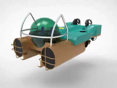 research submersible 3D model