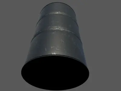 Oil barrel Low-poly 3D model Low-poly 3D model buy