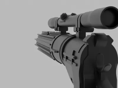 EE-3 Carbine Rifle Blaster 3D model