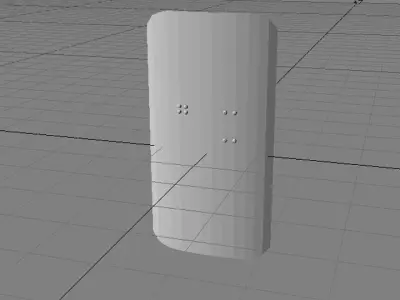 Personal Armor Shield - Riot Shield 3D model