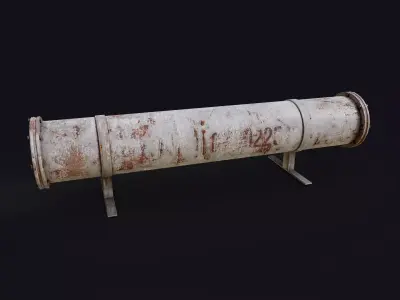 Modular Pipes Low-poly 3D model from CGTrader - Low-poly