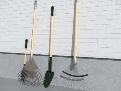 garden assets  3D model