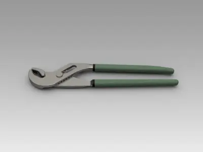 Pliers 3D model 2