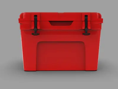 Generic Cooler Box YETI Style Free 3D model
