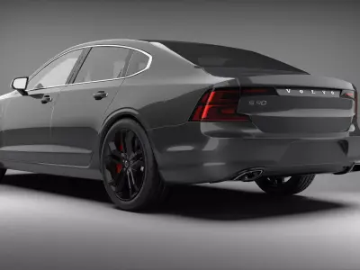 2020 Volvo Car 3D model