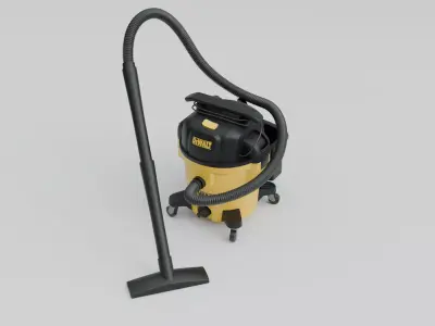 DeWalt Vacuum Cleaner 9 Gallon   3D model