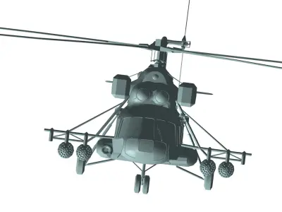 Mil Mi-17 3D model