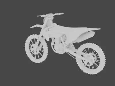 Dirt bike 3D model