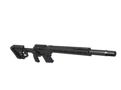 Creedmoor Varmint rifle 3D print model