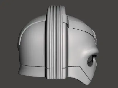 peacemaker helmet 3d model for 3d printing  3D print model purchase